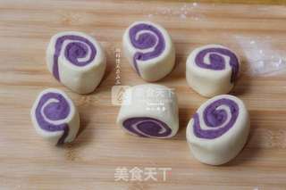 紫薯馒头的做法步骤:12