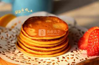 香蕉松饼的做法步骤:11
