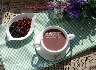 奶香红豆黑米糊的做法步骤:5