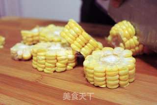 浓情浓意玉米炖排骨的做法步骤:3