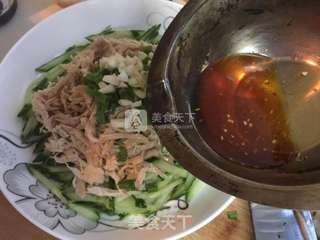 拌鸡丝的做法步骤:16