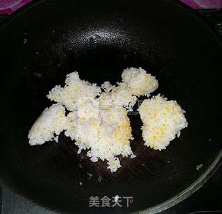 火腿肠芝士焗饭的做法步骤:4