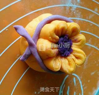 花朵牛肉包!的做法步骤:10