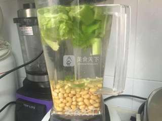芹菜内脂豆腐的做法步骤:3