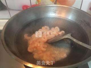 虾仁芹菜豆腐羹的做法步骤:3