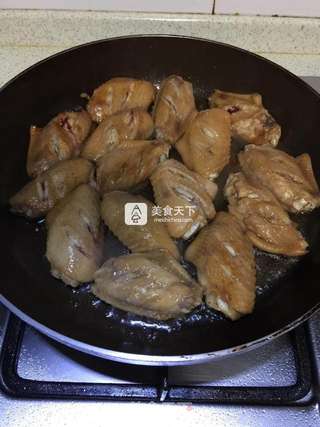柠檬可乐鸡翅【王府私家菜】的做法步骤：2