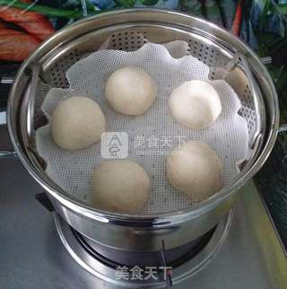 自制奶黄包的做法步骤:21
