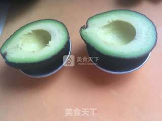 牛油果焗蛋的做法步骤：4