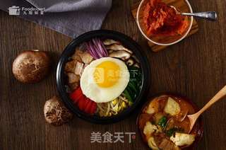 石锅拌饭——九阳知食的做法步骤:6