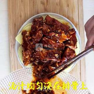 老干妈蒸排骨的做法步骤:14