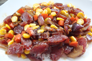 香喷喷De七彩焖饭的做法步骤：4