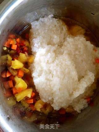 菠萝饭的做法步骤:8