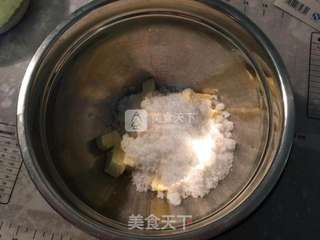 抹茶磅蛋糕的做法步骤:2