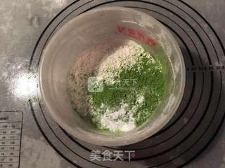 抹茶磅蛋糕的做法步骤:6