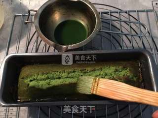 抹茶磅蛋糕的做法步骤:12