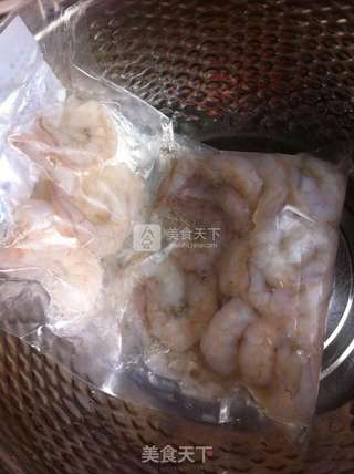 烤虾仁串的做法步骤：1
