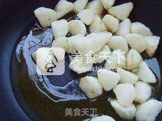 拔丝山药的做法步骤:12