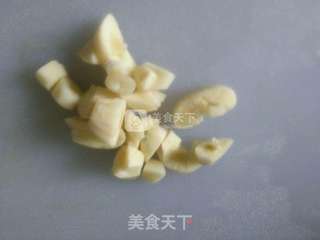蒜香油麦菜的做法步骤：2