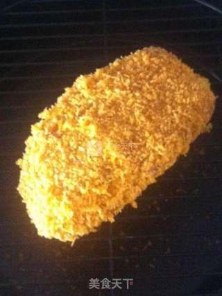 爆浆鸡排的做法步骤:8