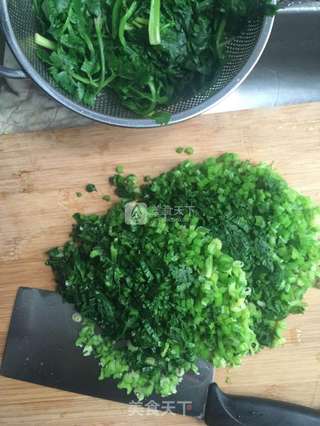 香芹肉包的做法步骤:4