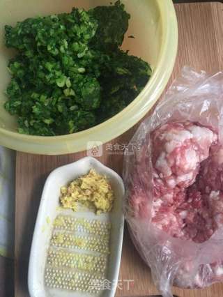 香芹肉包的做法步骤:7