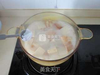 黑木耳炖冻豆腐的做法步骤:5