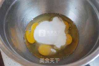 蜂窝煤蛋糕(全蛋海绵版)的做法步骤:3