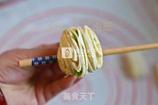 葱油花卷的做法步骤:12