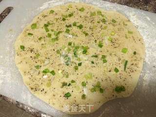 葱油饼的做法步骤:4