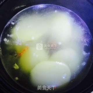 饺子汤的做法步骤:4