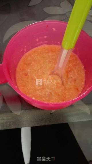 萝卜鸡肉泥八个月的宝宝的辅食的做法步骤:5
