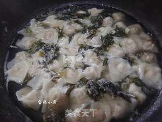 紫菜虾皮鲜肉馄饨的做法步骤:11