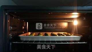 抹茶奶油球的做法步骤:12