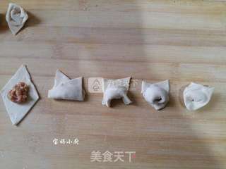 紫菜虾皮鲜肉馄饨的做法步骤:7