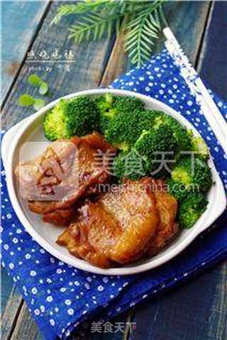 【不用照烧汁也能做照烧美味】照烧鸡腿的做法步骤:10