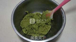 抹茶奶油球的做法步骤:10
