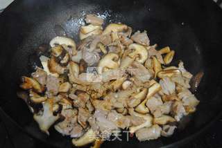 香菇肉片的做法步骤:7