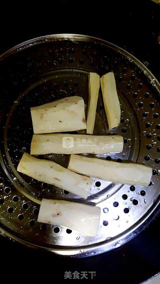 蓝莓山药泥的做法步骤:5