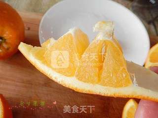 鲜榨橙汁的做法步骤:4