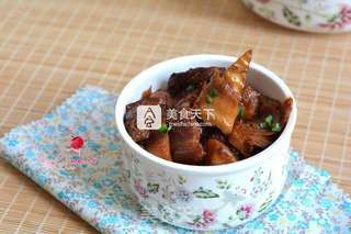 五花肉烧春笋的做法步骤:14