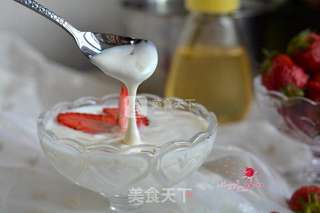 自制水果酸奶的做法步骤:11