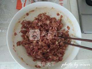 肉末香干油菜丝的做法步骤:4