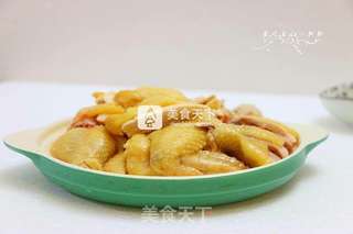 广式清蒸鸡的做法步骤:14
