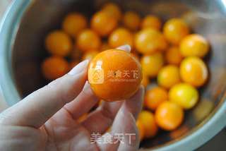 金桔蜜饯的做法步骤:2
