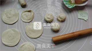 简易版椒盐小千层(手抓饼)的做法步骤:6