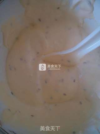 米粉亚麻籽戚风的做法步骤:12