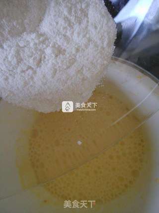 米粉亚麻籽戚风的做法步骤:5
