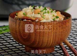 【葱油海鲜饭】--- 让一碗粒粒可口的好米饭承载出一份浓浓的闽南味的做法步骤:13