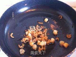 干贝海米葱油拌面的做法步骤:6