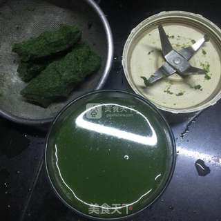 艾草味小戚风的做法步骤:3